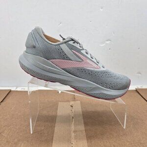 Brooks Adrenaline GTS 24 Shoes Womens Size 9.5 Gray Sneakers Running Athletic